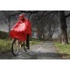 Poncho imperm�able adapt� pratique v�lo
