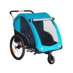 Remorque enfants 2 places Bike original cycles carvalho auxerre magasin Le Grand Braquet